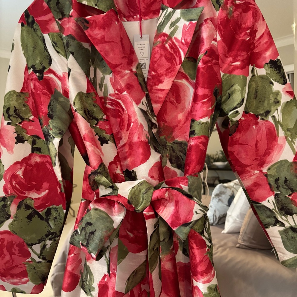 Frances Valentine Lucille Wrap Dress NWT size XS - Picture 5 of 11